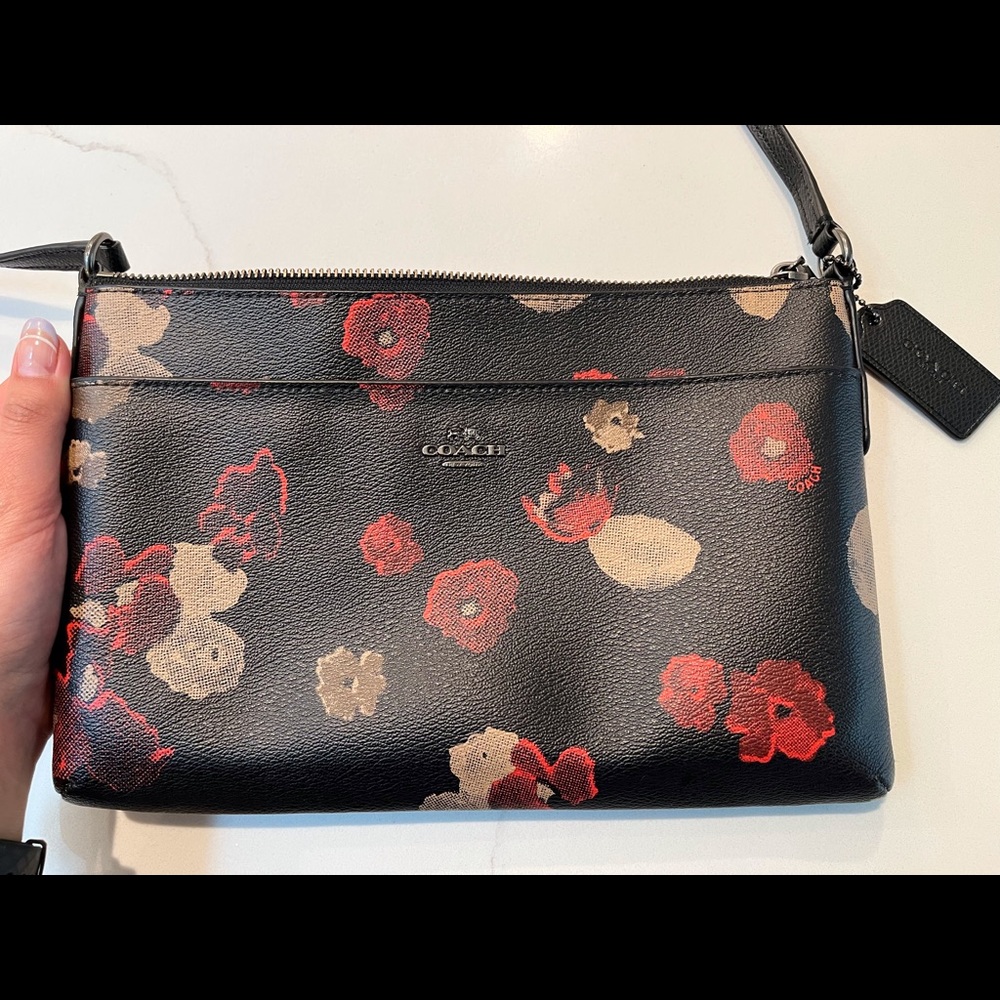 New Coach Purse - floral cross body